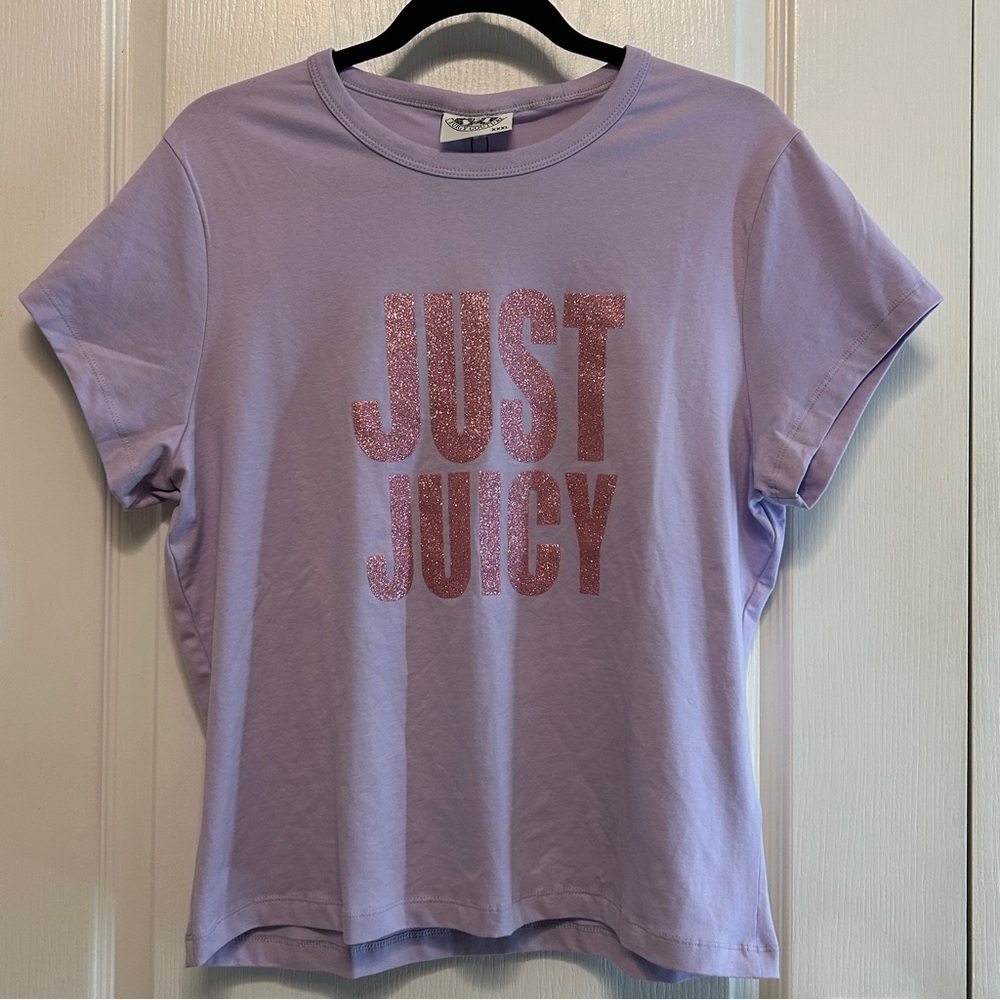 Juicy Couture Europe Slogan Baby Tee